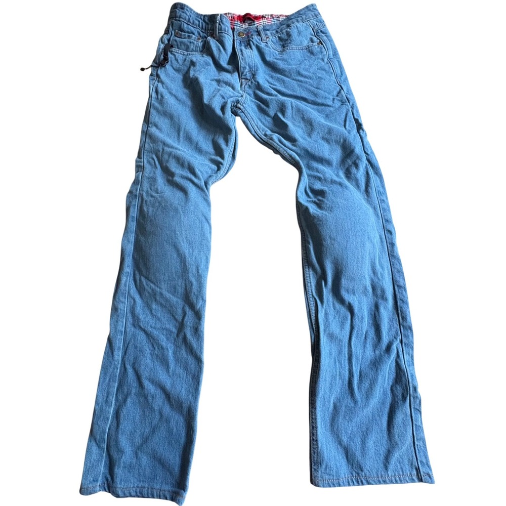 FLY Racing Men 32T Lined Denim Riding Jean Moto Workwear Knee Armor Kevlar Panel
